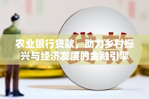 石龙农业银行贷款，助力乡村振兴与经济发展的金融引擎