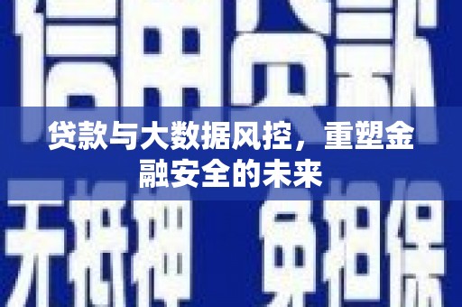 石龙贷款与大数据风控，重塑金融安全的未来