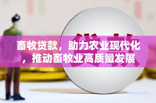 石龙畜牧贷款，助力农业现代化，推动畜牧业高质量发展