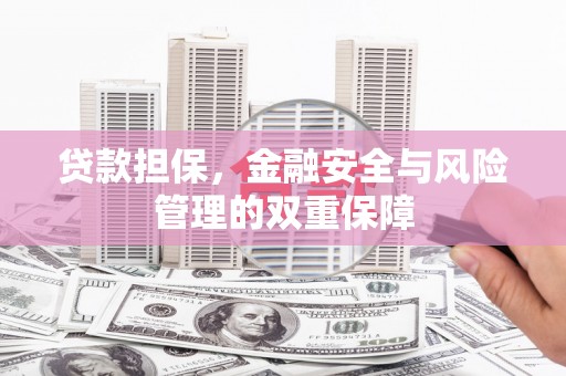石龙贷款担保，金融安全与风险管理的双重保障