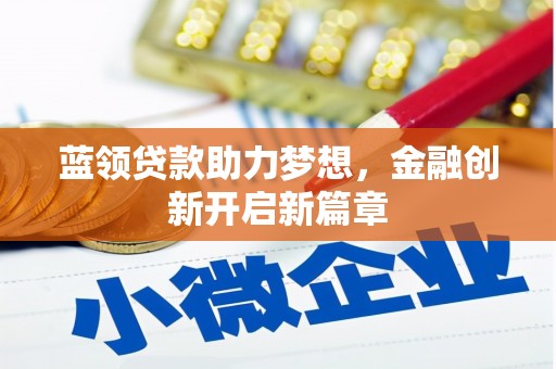 石龙蓝领贷款助力梦想，金融创新开启新篇章