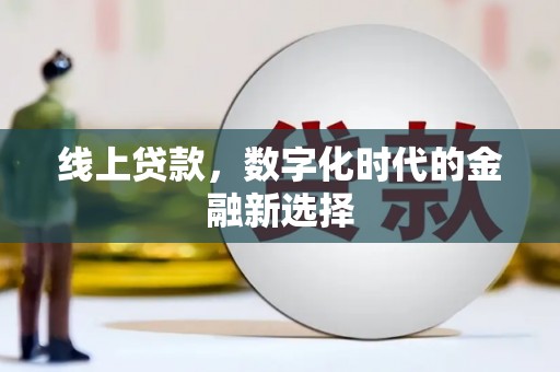 石龙线上贷款，数字化时代的金融新选择