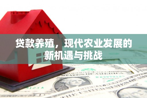 石龙贷款养殖，现代农业发展的新机遇与挑战