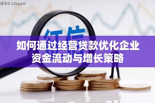 石龙如何通过经营贷款优化企业资金流动与增长策略