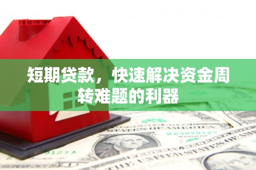 石龙短期贷款，快速解决资金周转难题的利器
