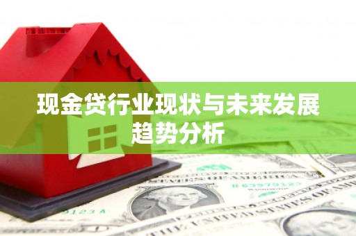 石龙现金贷行业现状与未来发展趋势分析