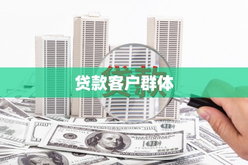 石龙贷款客户群体