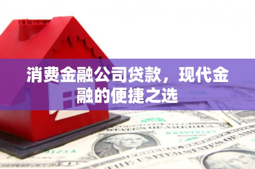 石龙消费金融公司贷款，现代金融的便捷之选