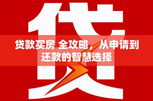 石龙贷款买房 全攻略，从申请到还款的智慧选择