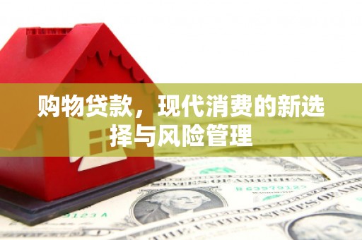 石龙购物贷款，现代消费的新选择与风险管理