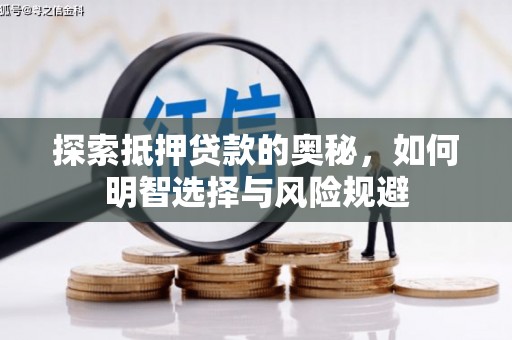 石龙探索抵押贷款的奥秘，如何明智选择与风险规避