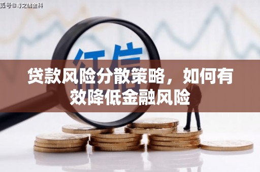 石龙贷款风险分散策略，如何有效降低金融风险