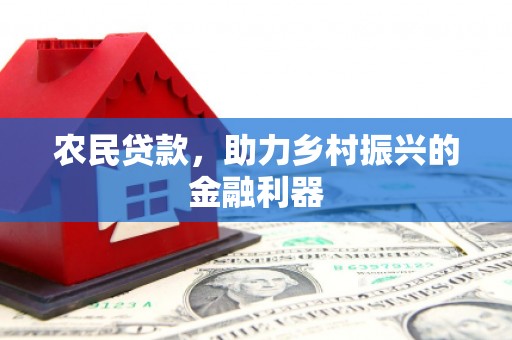 石龙农民贷款，助力乡村振兴的金融利器