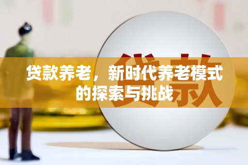 石龙贷款养老，新时代养老模式的探索与挑战