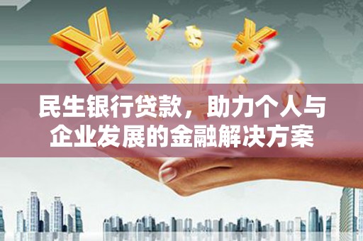 石龙民生银行贷款，助力个人与企业发展的金融解决方案