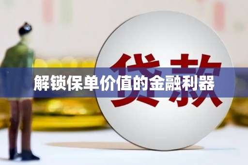 石龙解锁保单价值的金融利器