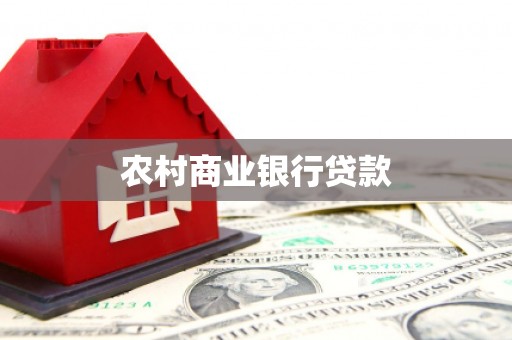 石龙农村商业银行贷款