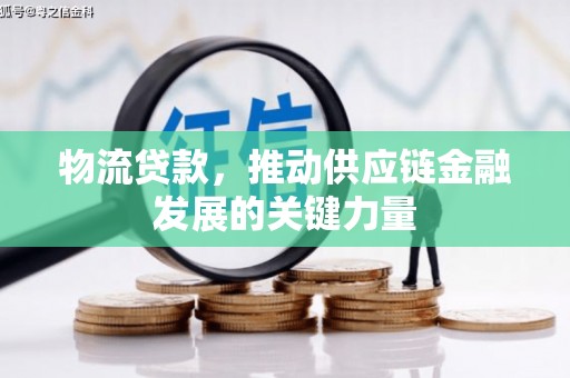 石龙物流贷款，推动供应链金融发展的关键力量
