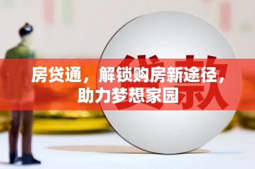 石龙房贷通，解锁购房新途径，助力梦想家园