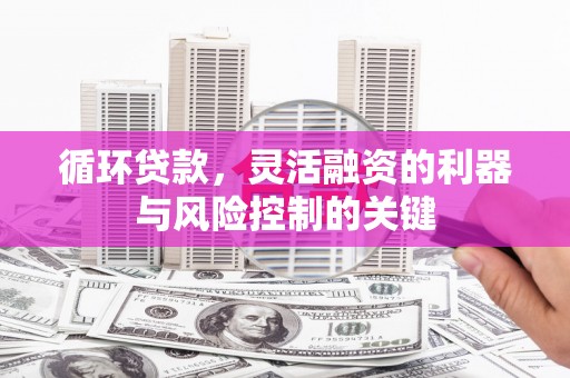 石龙循环贷款，灵活融资的利器与风险控制的关键