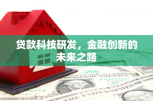 石龙贷款科技研发，金融创新的未来之路