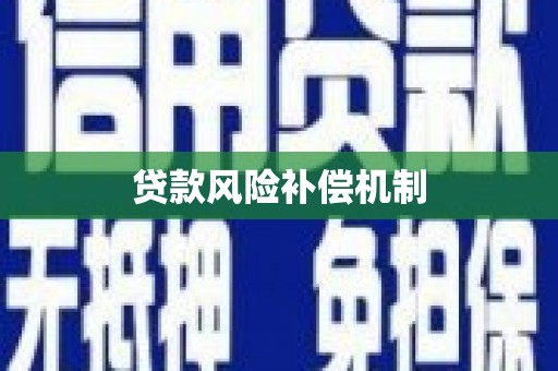 石龙贷款风险补偿机制