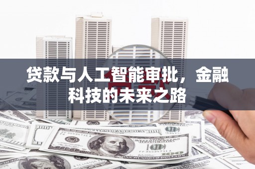 石龙贷款与人工智能审批，金融科技的未来之路