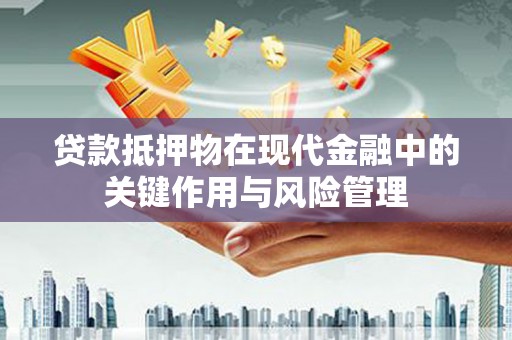 石龙贷款抵押物在现代金融中的关键作用与风险管理