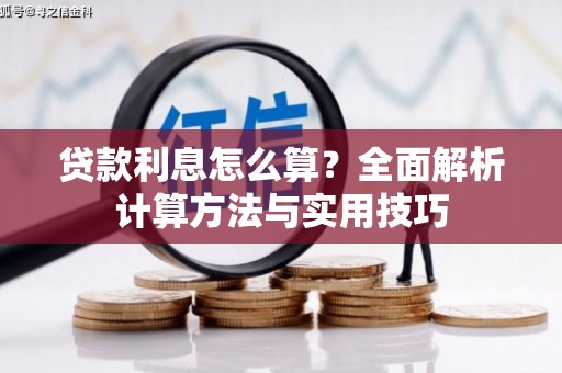 石龙贷款利息怎么算？全面解析计算方法与实用技巧