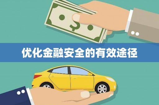 石龙优化金融安全的有效途径